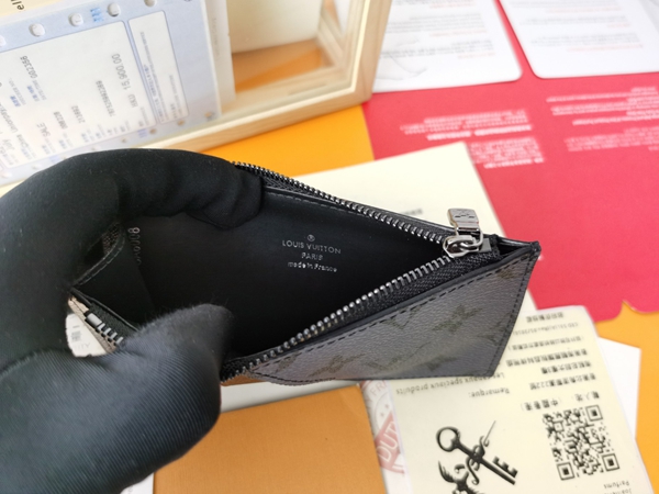 LVコピーウォレット素材ディテール